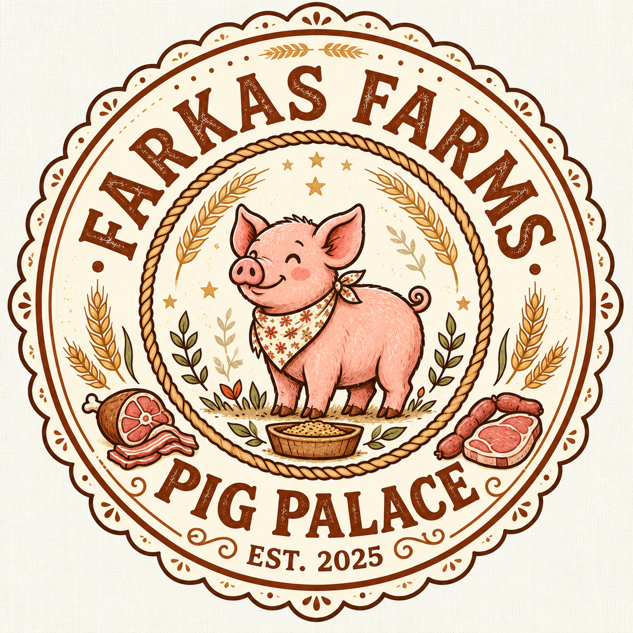 A pig